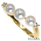 仕上済 MIKIMOTO ミキモト パール リング K18 約9.5号 約2.2g レディース ジュエリー H17542