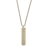 TIFFANY&Co. ティファニー ネックレス バープレート 925 約13.3g アクセサリー H7397