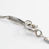 TIFFANY＆Co. ティファニー ネックレス ピンクサファイア バイザヤード 約1.6g 925 シルバー アクセサリー レディース H19391