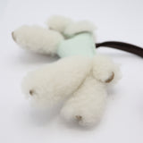 HERMES エルメス バディチャーム 犬 水色系 バッグチャーム キーホルダー 26k813-5