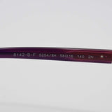 BVLGARI ブルガリ サングラス 8142-B-F 8254/8H パープル ラインストーン 度無し ケース付 H18660
