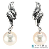 仕上済 MIKIMOTO ミキモト パール イヤリング K18 約6.3g ジュエリー ケース有 24k649-4