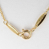 仕上げ済 TIFFANY＆Co. ティファニー バイザヤード ネックレス 750 ゴールド 約4.2mm 約2g ジュエリー◆ k1409