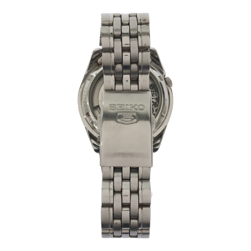 稼働 腕時計 SEIKO セイコー セイコー5 自動巻き 7S26-01V0 シルバー色文字盤 メンズ H20345
