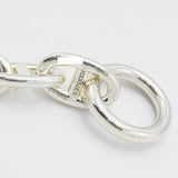 HERMES エルメス ブレスレット シェーヌダンクルTGM 13コマ Ag925 シルバー アクセサリー 約114g メンズ 24s1008-3