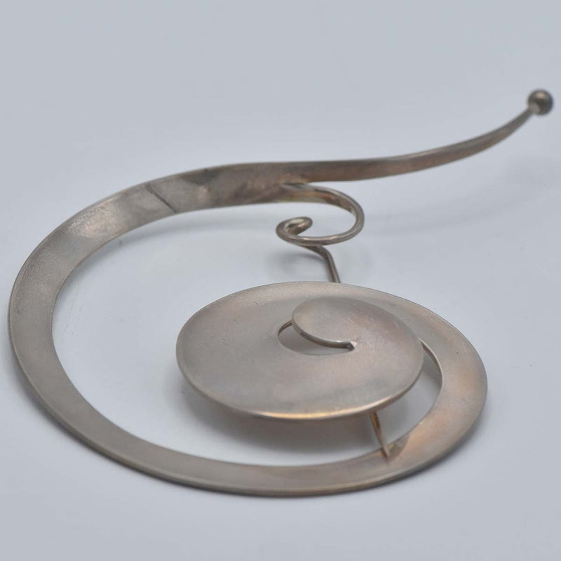 GEORG JENSEN ジョージジェンセン ブローチ 392 カタツムリ 925 約17.7g アクセサリー 箱有 H5487