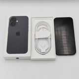 Apple iphone 16 128GB MYDQ3J/A ブラック SIMフリー 充電ケーブル アイフォン 電子機器 26k700-1