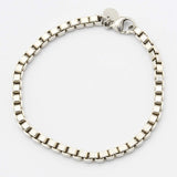TIFFANY＆Co. ティファニー べネチアン ブレスレット ブレス シルバー 925 約16.5g 腕回り約17.5cmアクセサリー H18444