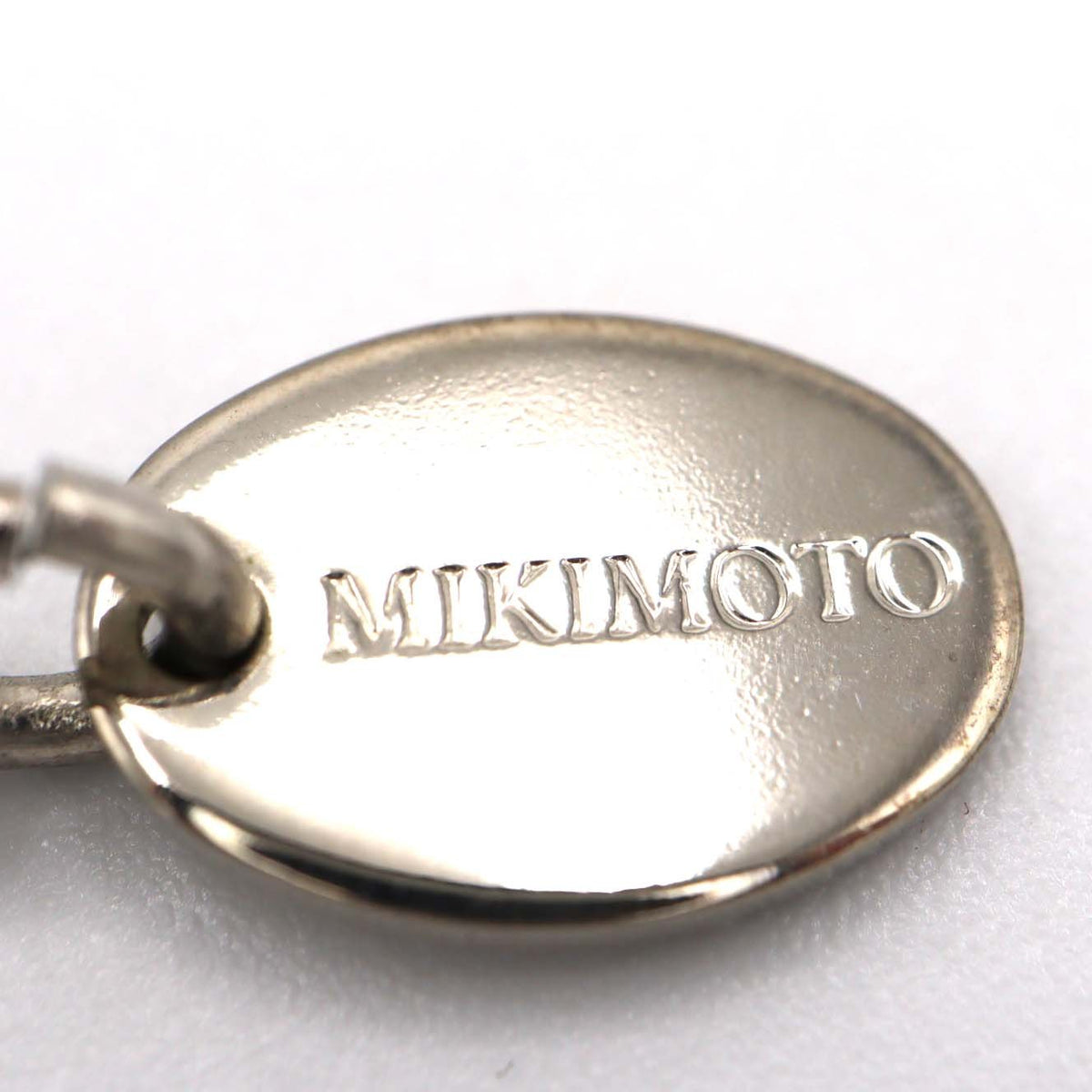 MIKIMOTO ミキモト ペンダントルーペ パール ネックレス シルバー