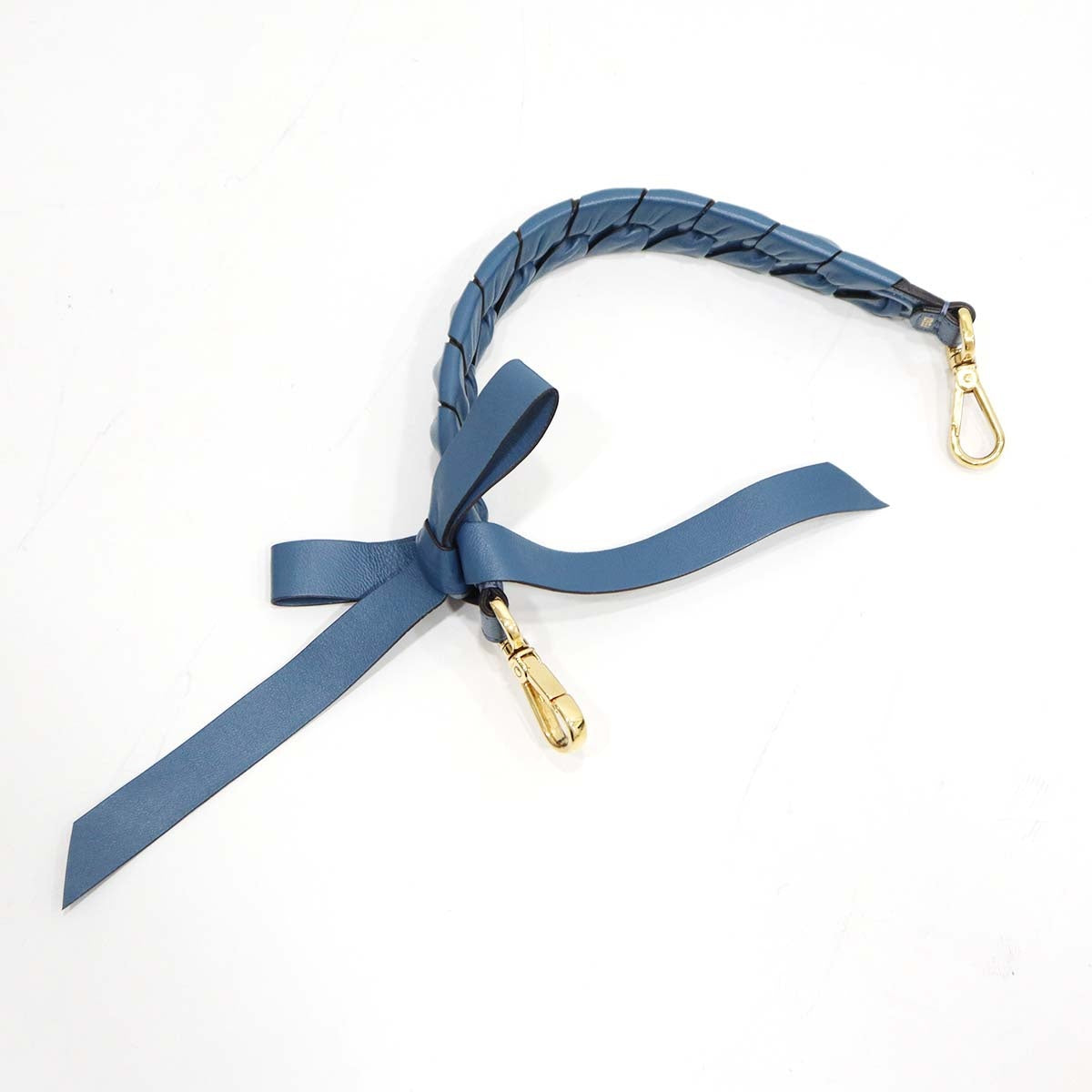 FENDI フェンディ ミニ ストラップ ユー ブルー ハンドル 持ち手