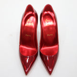 Christian Louboutin クリスチャンルブタン ヒール パンプス 37サイズ メタリック レッド レディース 靴 箱袋 H22882