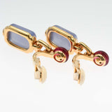 仕上げ済 BVLGARI ブルガリ イヤリング ミューザ ダイヤ 750 約22.1g ジュエリー H21701