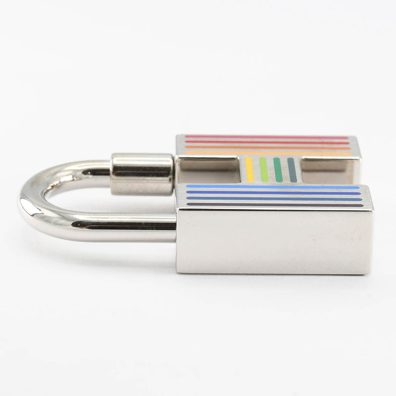 HERMES エルメス カデナ クイズ レインボー Hロゴ キーホルダー アクセサリー 箱袋あり H19939
