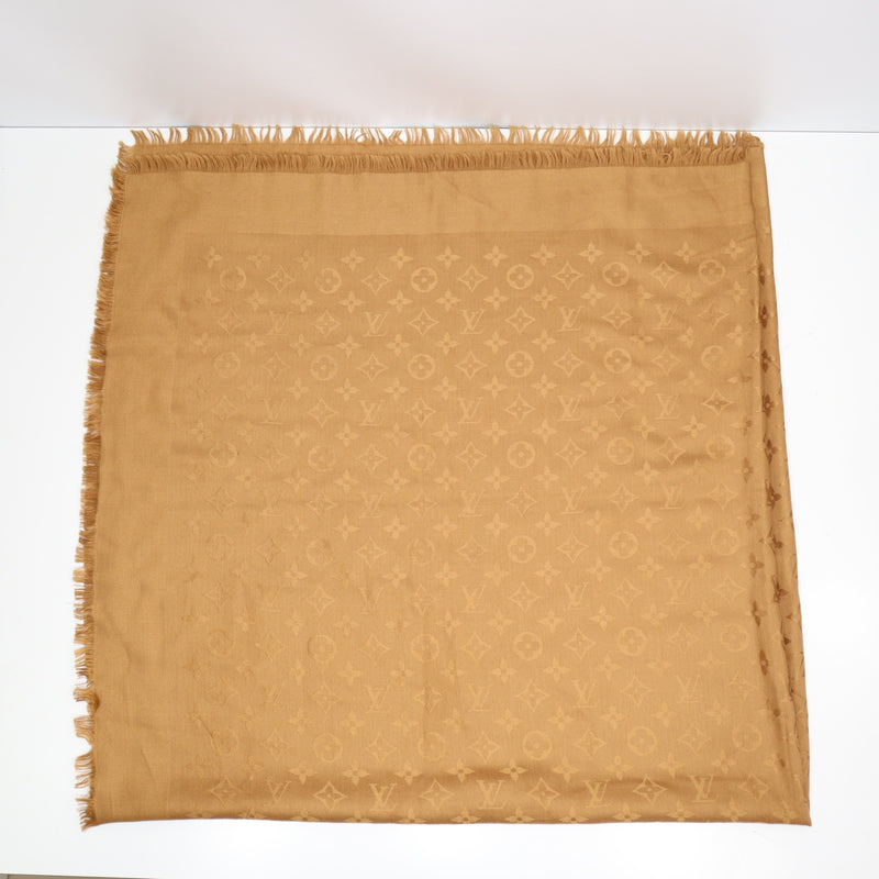 LOUIS VUITTON ルイヴィトン LV 402336 ストール マフラー 大判 ブラウン系 箱有 H21000