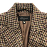 Max Mara マックスマーラ コート 40サイズ 165/88A 千鳥格子 服 アウター レディース H22636!