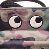 ANYA HINDMARCH アニヤハインドマーチ アイズ ショルダーバッグ 2WAYバッグ ナイロン カモフラ mo442