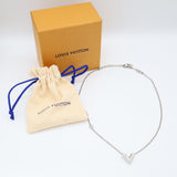 LOUIS VUITTON ルイヴィトン M63197 ネックレス エセンシャルV シルバーカラー 重量約9.3g アクセサリー 22s1091-1
