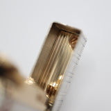 S.T.Dupont デュポン ライン1 ショート ガスライター 喫煙具 シルバーカラー 着火未確認 ケース有 eco1529