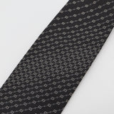 GUCCI グッチ ネクタイ GGロゴ ブラック シルク100 服飾小物 メンズ 26k303-43
