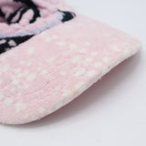 CHANEL シャネル キャップ 帽子 パイル生地 ココマーク ピンク 26k377-2