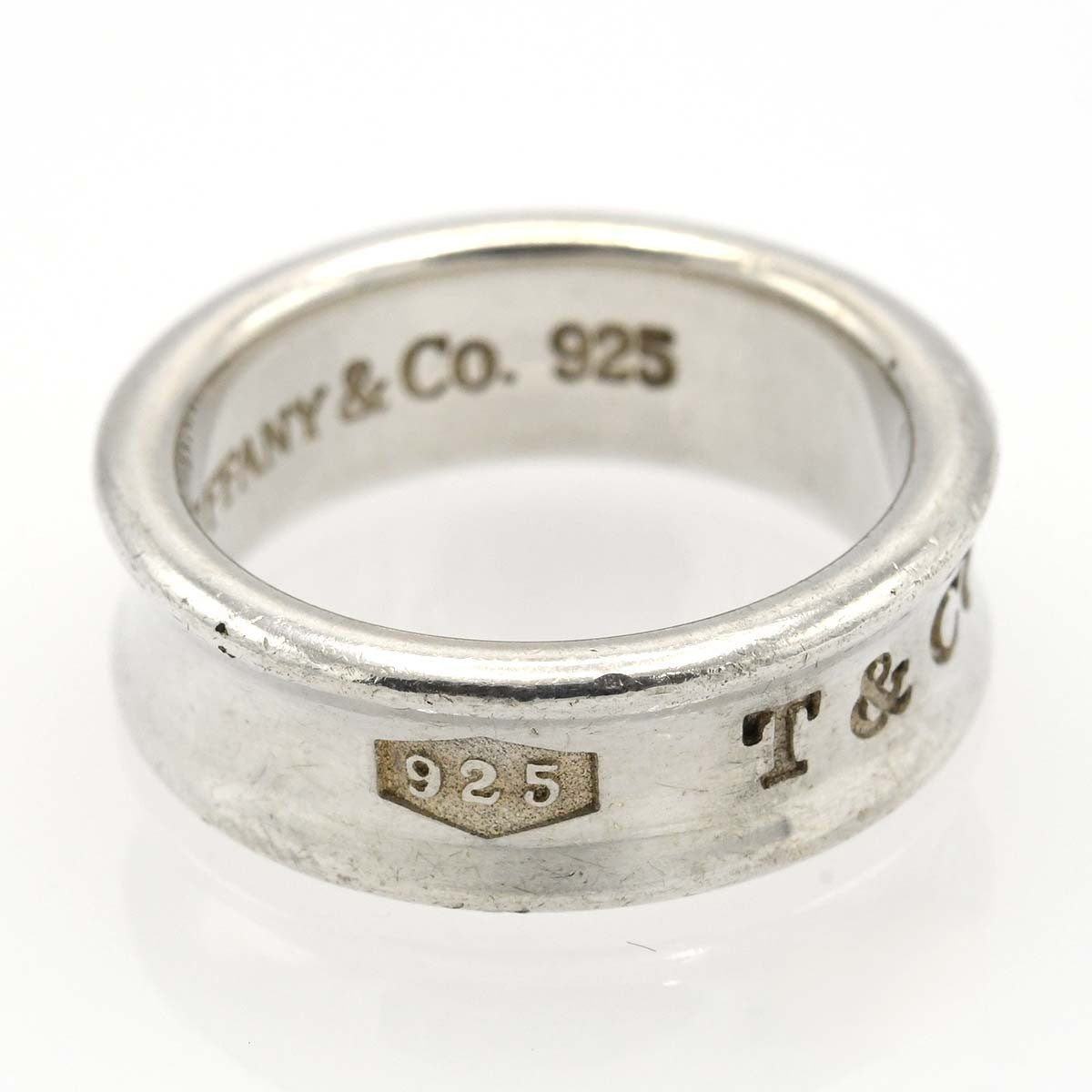 ティファニー　1837ナローリング　シルバー925 約13号　指輪　箱付き TIFFANY&Co. ティファニー ナローリング 1837 13号 シルバー 925