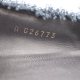 CHANEL シャネル ローヒール パンプス G26773 38C 25cm ツイード チェーンデザイン 靴 H21002