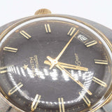 腕時計 稼働 ZENITH ゼニス 2552PC 23石 オートスポーツ AT 自動巻き ブラウン系色文字盤 H5377
