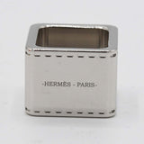 HERMES エルメス スカーフリング ミニ・ボルデュック 服飾小物 シルバーカラー 保管袋/箱 H22942!