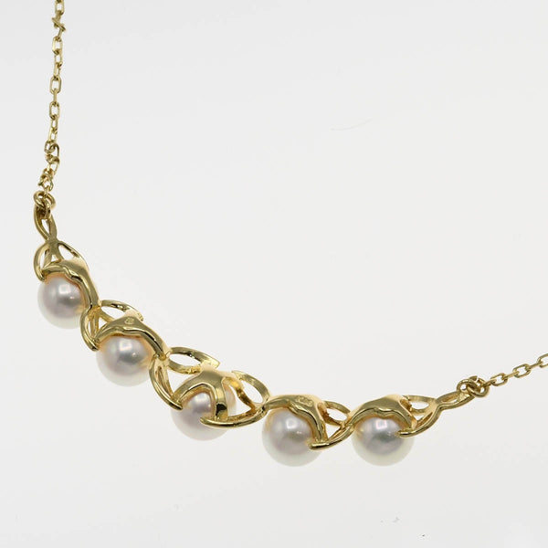 仕上済 MIKIMOTO ミキモト パール ネックレス K18 約5.0g レディース ジュエリー H18013