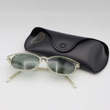 Ray-Ban レイバン クリアフレーム サングラス W2907 B&L グリーン系 度なし ケース付 ok1730