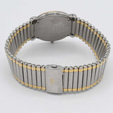 腕時計 稼働 SEIKO セイコー クレドール 5A74-0190 クォーツ SS×18KT コンビ シルバー色文字盤 2025.10電池交換済 maki436