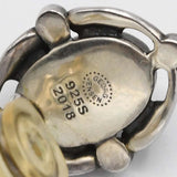 GEORG JENSEN ジョージジェンセン イヤリング 2018 ヘリテージ ムーンストーン SV925  約8.9g 箱 H23466