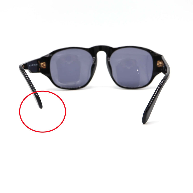 CHANEL シャネル サングラス ココマーク 01452 94305 ブラック アイウェア ケース付 度無し M4080