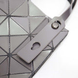 ISSEY MIYAKE イッセイ ミヤケ ハンドバッグ BAOBAO カラット BB33AG610 グレー系 mo278