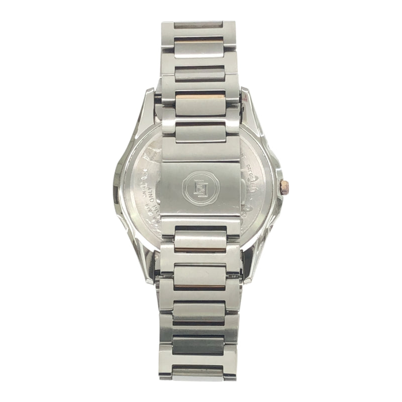 稼働 時計 CITIZEN シチズン EXCEED エクシード H110-T020020 デイト ECO-DRIVE シルバー色文字盤 レディース H18713