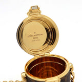 LOUIS VUITTON ルイヴィトン LV リップスティックケース モノグラム MP2406 ペンダント チェーン 19K362-250