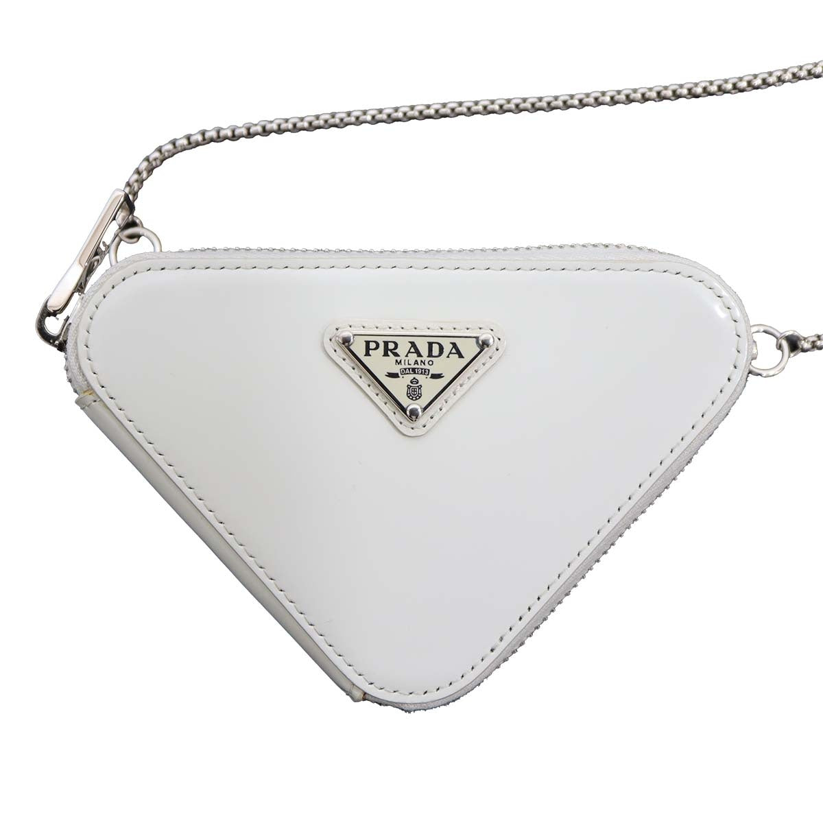 PRADA プラダ トライアングル チェーン ポーチ ミニポーチ ショルダー