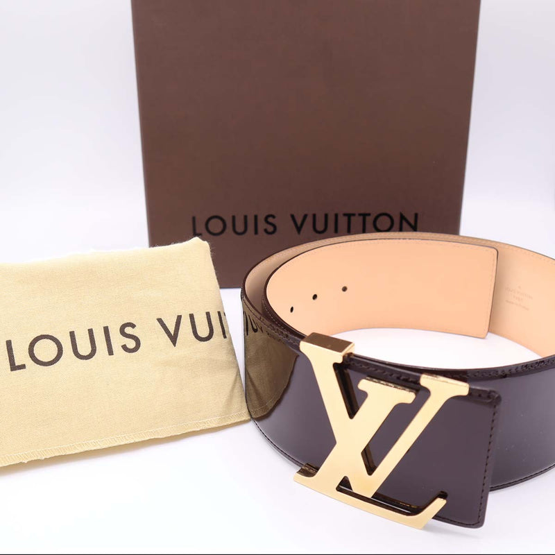 LOUIS VUITTON ルイヴィトン LV ベルト サンチュール M9809 75/30 アマラント 服飾小物 箱有 ok986