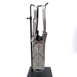 ISSEY MIYAKE イッセイ ミヤケ ハンドバッグ BAOBAO カラット BB33AG610 グレー系 mo278