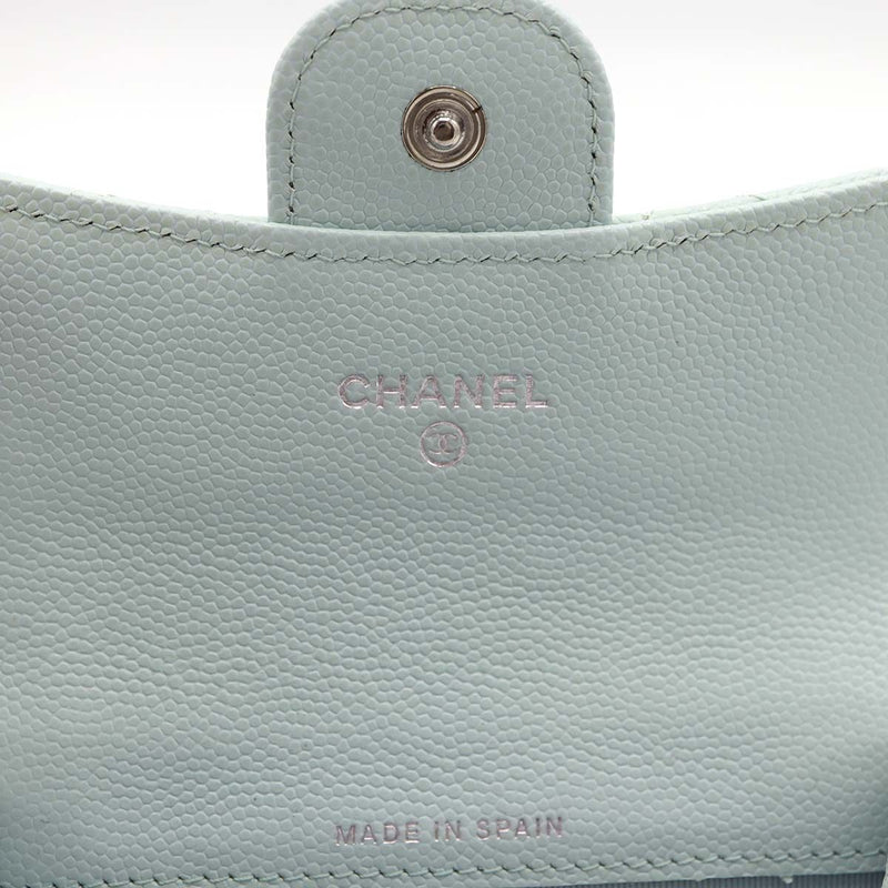 CHANEL シャネル クラシック スモール フラップ ウォレット 財布 キャビアスキン  箱・保証書あり H20759