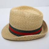 未使用 GUCCI グッチ 434760 ストロー ハット 麦わら帽子 L 58 ベージュ メンズ 保管袋 26k524-2