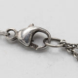 GEORG JENSEN ジョージジェンセン ネックレス シルバー 925 ハート 約2g アクセサリー H24177