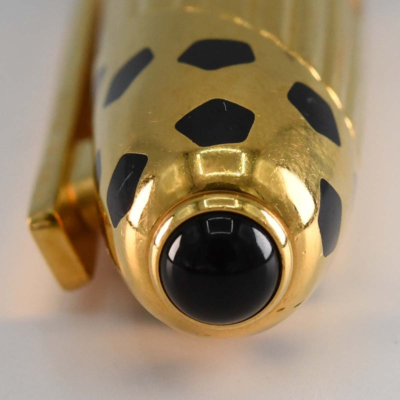 Cartier カルティエ 万年筆 パンテール ドゥ ペン先750 文房具 筆記用具 筆記未確認 H19375