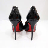 Christian Louboutin クリスチャンルブタン パンプス HotChick100 サイズ37 24cm ブラック ヒール部品箱袋 H22881