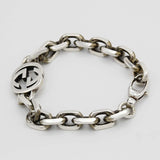 GUCCI グッチ インターロッキングG ブレスレット 17 Ag925 シルバー 約45g アクセサリー 箱有 24s931-2