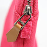 HERMES エルメス ボリードポーチ ミニ 化粧ポーチ 小物入れ ハイビスカス ピンク M4431