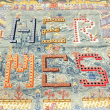 未使用 HERMES エルメス カレ90 Super Silk Quest スーパーシルククエスト シルク100％ グリーン系 服飾小物 H19940