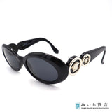 GIANNI VERSACE ジャンニ ヴェルサーチ サングラス メデューサ MOD.527 COL.N52 ブラックカラー ケース付 H13257