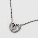 GEORG JENSEN ジョージジェンセン ネックレス シルバー 925 ハート 約2g アクセサリー H24177