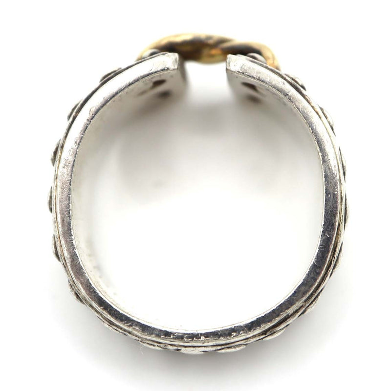 HERMES エルメス リング メキシコ コルセット 12号 54 シルバー925 8.7g アクセサリー H11064